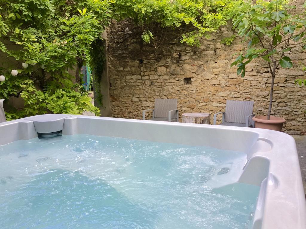 Maison De Maitre A Bram # Jacuzzi Dış mekan fotoğraf