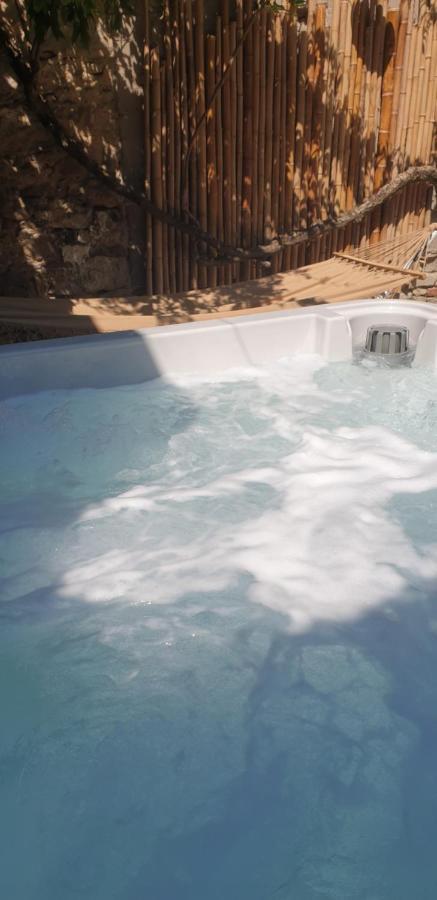 Maison De Maitre A Bram # Jacuzzi Dış mekan fotoğraf